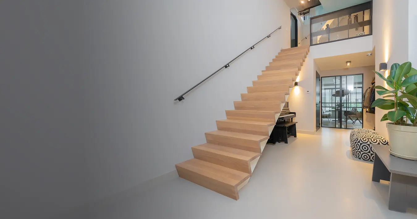 Houten trap kopen? De Kruijf Trappen